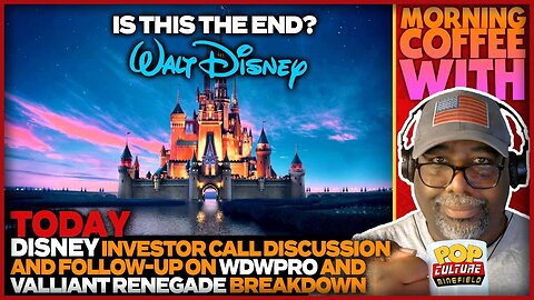Morning Coffee with Keith | Today We Discuss the Disney Investor Meeting
