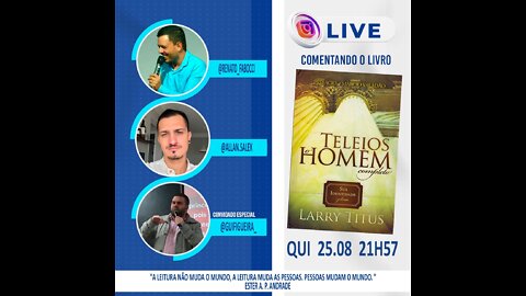 LIVRO TELEIOS O HOMEM - Larry Titus - COMENTANDO O LIVRO