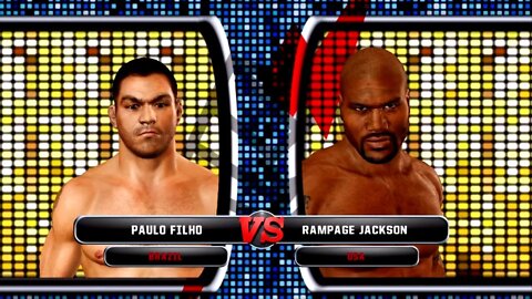UFC Undisputed 3 Gameplay Rampage Jackson vs Paulo Filho (Pride)