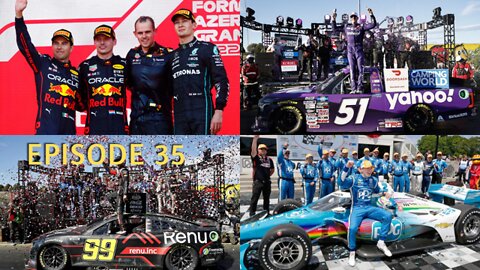 Episode 35 - F1 Azerbaijan GP, IndyCar at Road America, NASCAR at the Sonoma Raceway