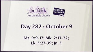 Through the Bible 2022 (Day 282)