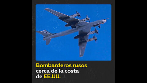 Dos bombarderos rusos realizan un "vuelo programado" cerca de la costa de EE.UU.