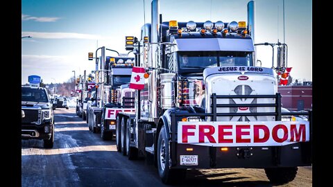Truckers freedom convoy vs Trudeau aka blackface