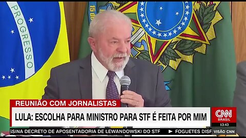 Lula: escolha para ministro do STF é feita por mim | VISÃO CNN @shortscnn