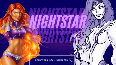 Nightstar Origin | Starfire's REAL Daughter