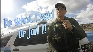 Cop goes hands on fast 1st amendment audit arrest fail must see cop fail cop doesn't know the law