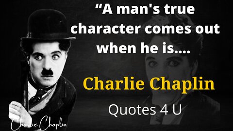 “I always like walking in the rain, so no one can see me crying.”|charlie chaplin interesting Quotes