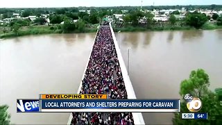 Migrant caravan continues journey to U.S.