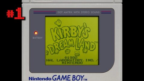 Kirby's Dream Land (Gameboy 1992) Too Easy? | Let's Play! #1