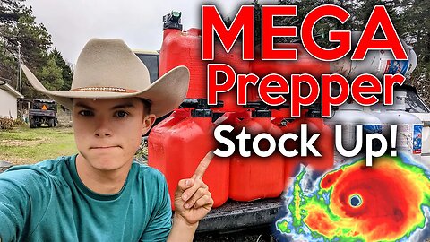 MEGA Prepper Stock Up! 😳EVACUATING The FARM! • It's Getting Bad!