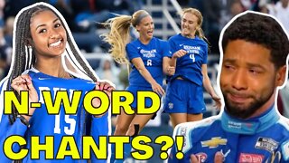 BYU Cougars Fans ACCUSED Of Chanting "STAND UP N-WORDS" at Soccer Players during Anthem Protest?!