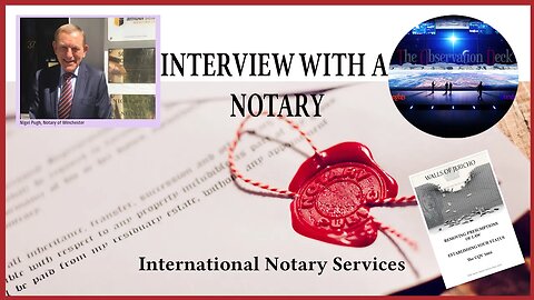 Change your lawful life: Interview with a Notary Public
