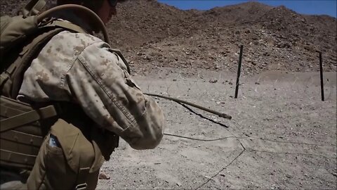 Marines Conduct Demolition Training During Integrated Training Exercise (ITX) 4-16