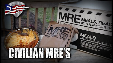 Civilian MRE's / Meal Kit Supply