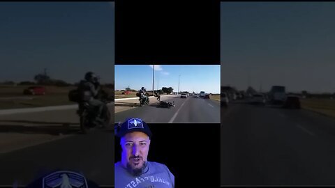 Tomou Dois tombos de moto no mesmo acidente?