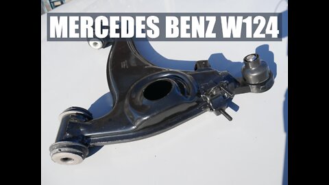 Mercedes Benz W124 - Changer le bras ou triangle de suspension DIY tutorial