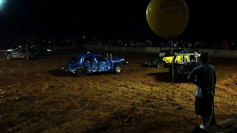 glencoe Kentucky full size big car Heat 2 demo demolition derby pt 1