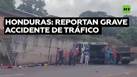 Un accidente de tráfico causa al menos seis muertos y 15 heridos en Honduras