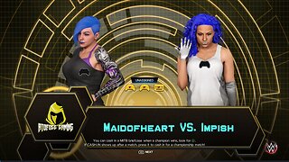 WWE2K23 AWF Week 10 Friday Fight Night Match 5