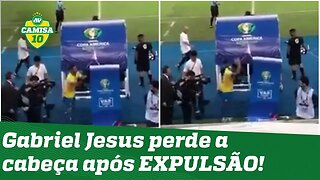 SURTOU! OLHA o que Gabriel Jesus fez com o VAR após ser expulso!