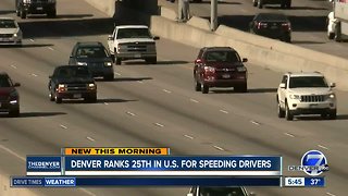 QuoteWizard: Denver No. 25 for speeding drivers