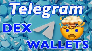 Telegram DEX And Crypto Wallet