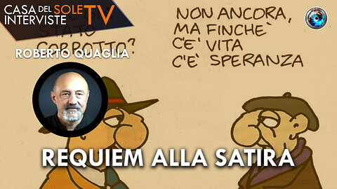 Roberto Quaglia: requiem alla satira