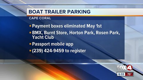 Boat ramp parking boxes eliminated in Cape Coral
