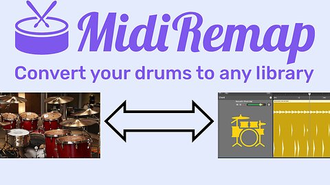 EZ MIDI REMAPPING EZ Drummer Logic Session Drummer Slate Drums ML Drums NI Abbey Road Drums GetGood