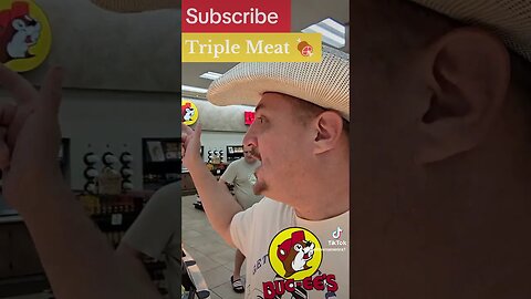 Triple Meat Sandwich 🥪 Now Available at Buc-EEs Get In The Truck Small Town America #bucees