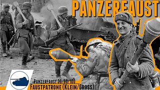 Rare WW2 Panzerfaust - Klein/Gross Faustpatrone - Footage.