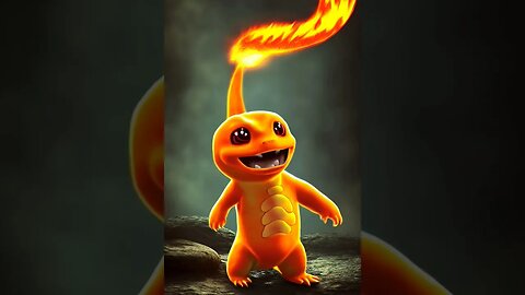 AI generated Charmander #whosthatpokemon #pokemon