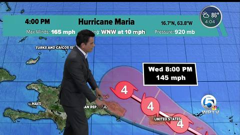 Hurricane Maria update 9/19 - 4pm