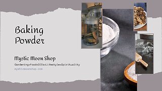 Baking Powder - Choosing The Good