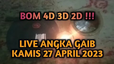 🔴 LIVE ANGKA GAIB JITU HK SDY SGP KAMIS 27 APRIL 2023 PREDIKSI RUMUS BOCORAN TUNGGAL HK JITU