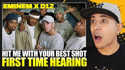 First Time Hearing | Eminem x D12 - Hit Me With Your Best Shot (Reaction)