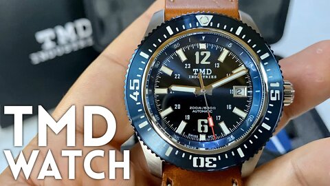 TMD Industries Automatic Divers Watch PD-181 MARK I Review