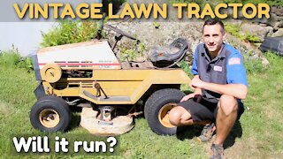 Fixing Up a FREE 1975 Sears Lawn Tractor From Craigslist