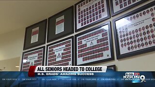 Entire high school graduating class accepted into college