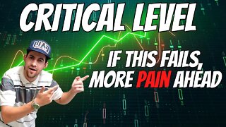 The Stock Market Is Near A Critical Level - This Will Tell Us The Next Move