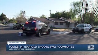 Mesa 14-year-old shoots two roommates