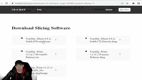 CR 6 & CR 10 Max Cleality 3D Printer Slicer Software Download Updates