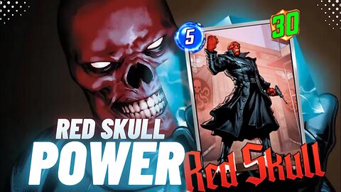 🔥 RED SKULL POWER - MARVEL SNAP