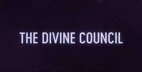 The Divine Council with subtitles and slowed down 85%.