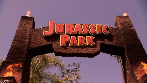 Jurassic Park The Ride at Universal Studios Hollywood