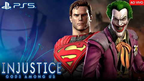 [LIVE] Injustice Gods Among Us Parte 1 • Playstation 5