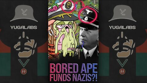 Bored Ape NFTs Funding Nazis? 😱 #shorts