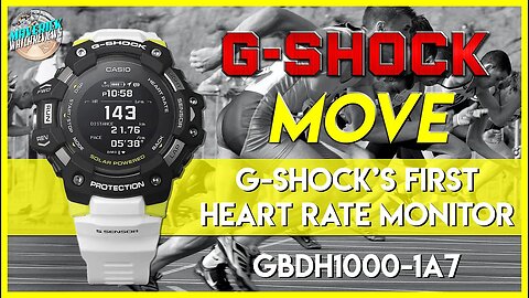 G-Shock's First Heart Rate Monitor! | The MOVE 200m Solar GPS Quartz | GBDH1000-1A7 Unbox & Review