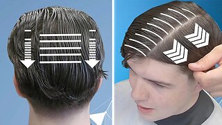 How To Cut Mens Hair | Step By Step Tutorial | Clipper Over Comb | How To Cut The Top With Scissors