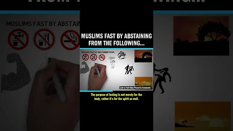 Muslims Fast By Abstaining From the Following...